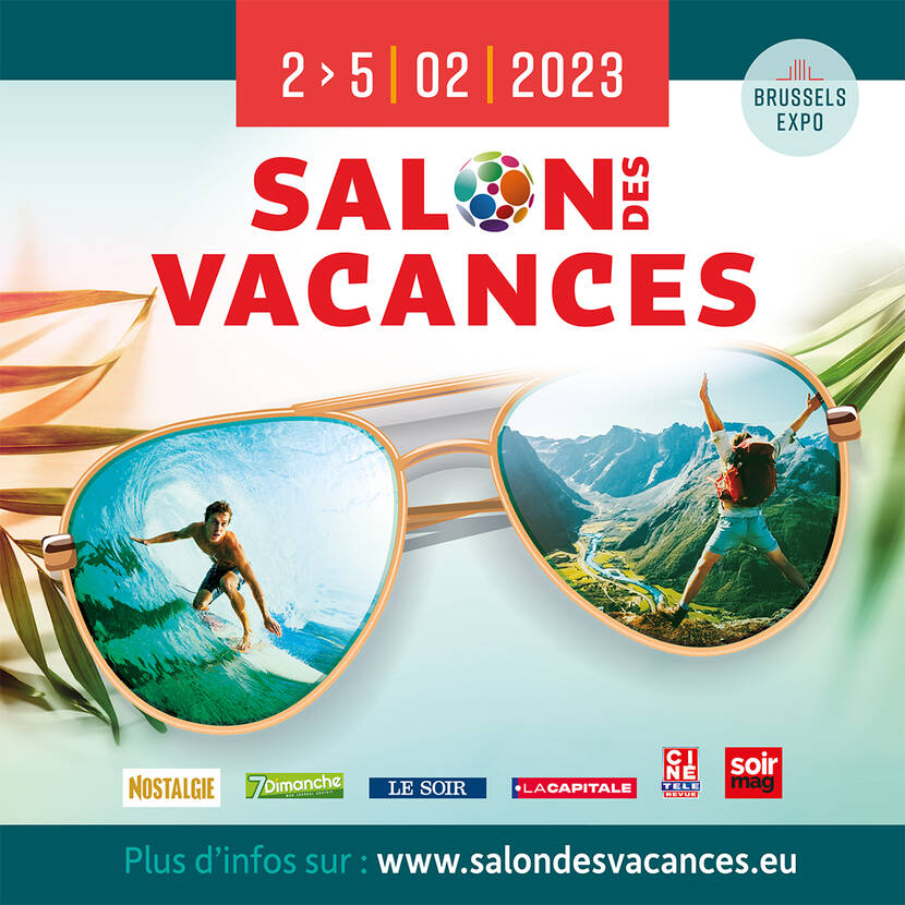 Salon des vacances de Bruxelles du 2 au 5 février 2023